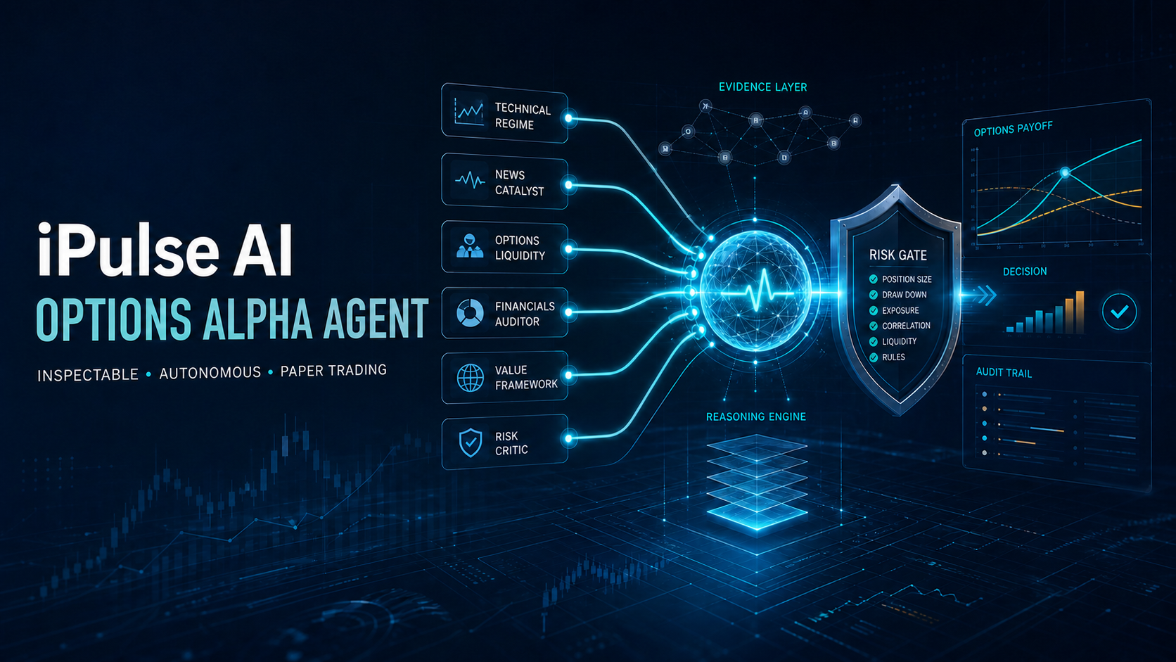 iPulse AI Options Alpha Agent architecture cover